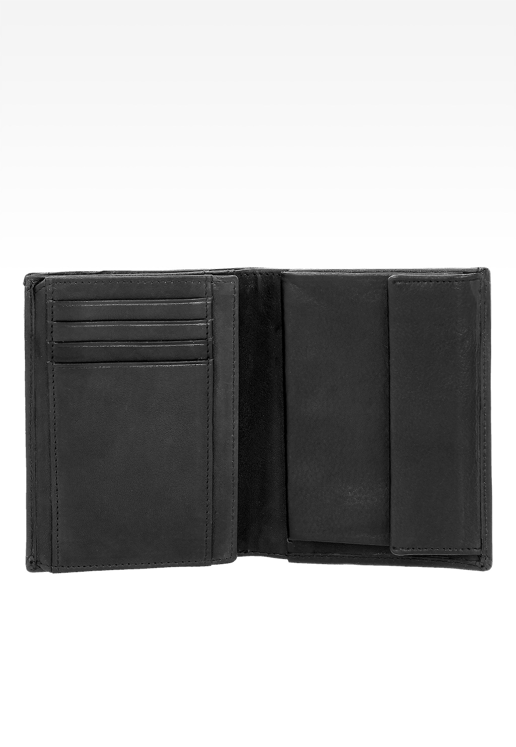 Czarny męski Portfel 6933-51 Widok 2