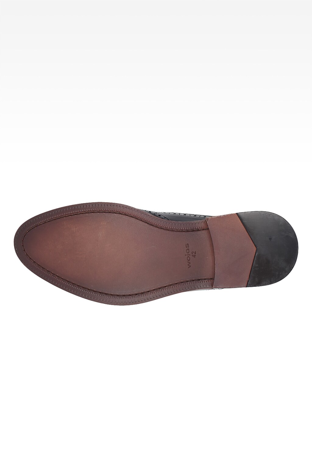 Czarne męskie półbuty 6040-51 Widok 5