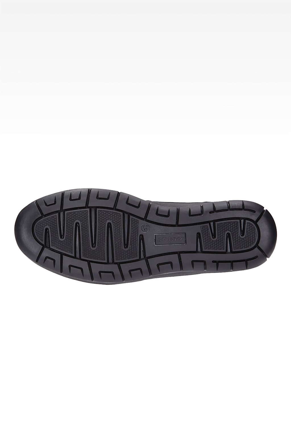 Czarne męskie półbuty 6047-51 Widok 5
