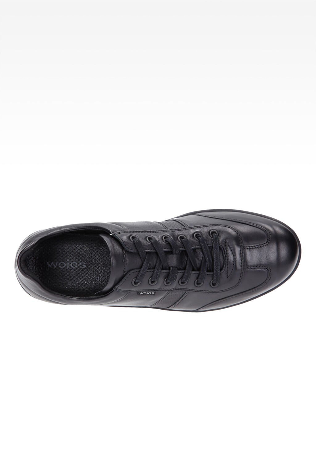 Czarne męskie półbuty 6047-51 Widok 4