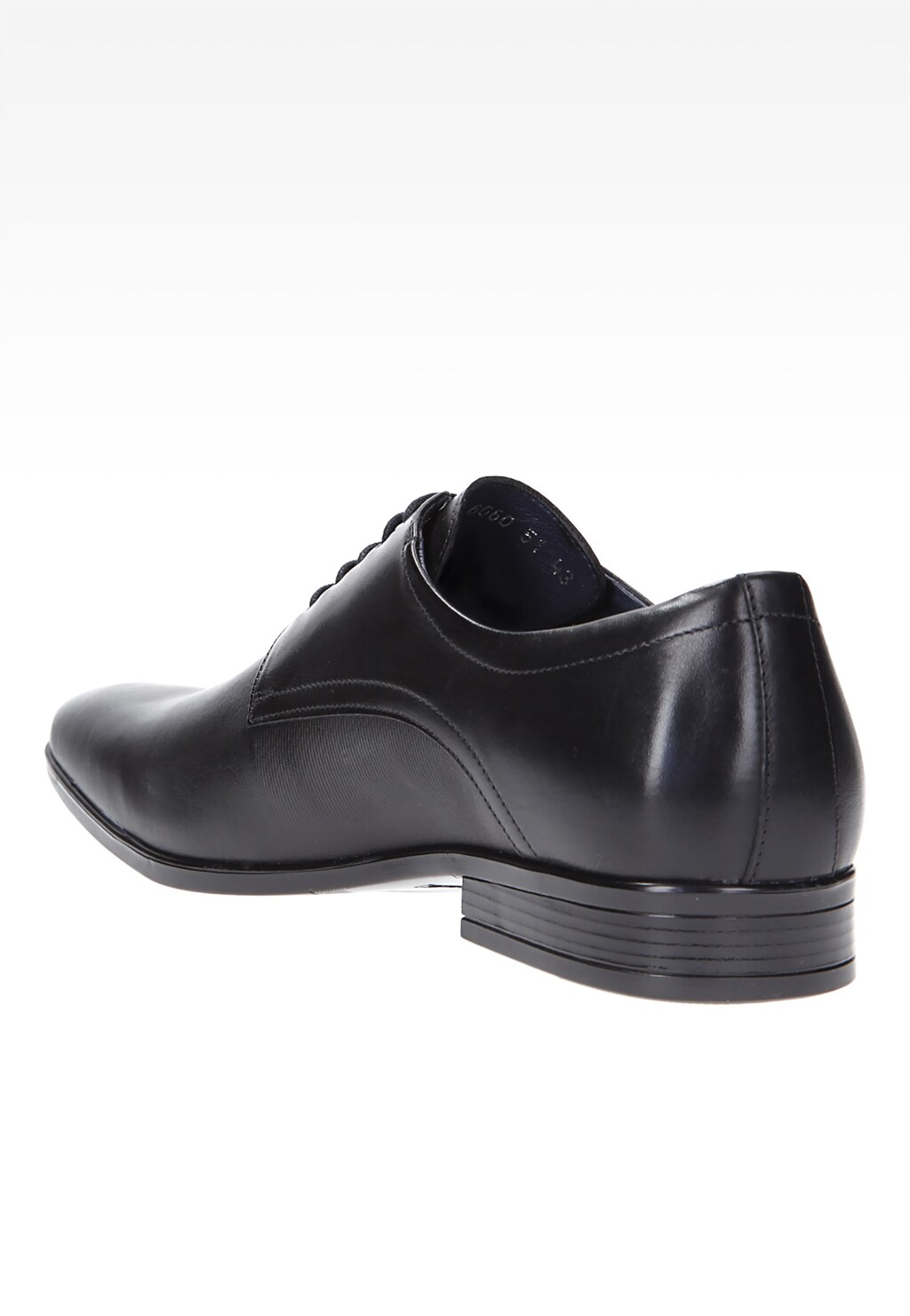 Czarne męskie półbuty 6060-51 Widok 3