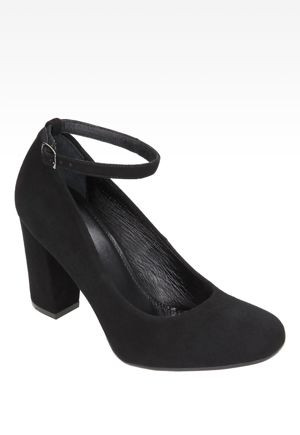 Czarne damskie czółenka 6369-61 Widok 2
