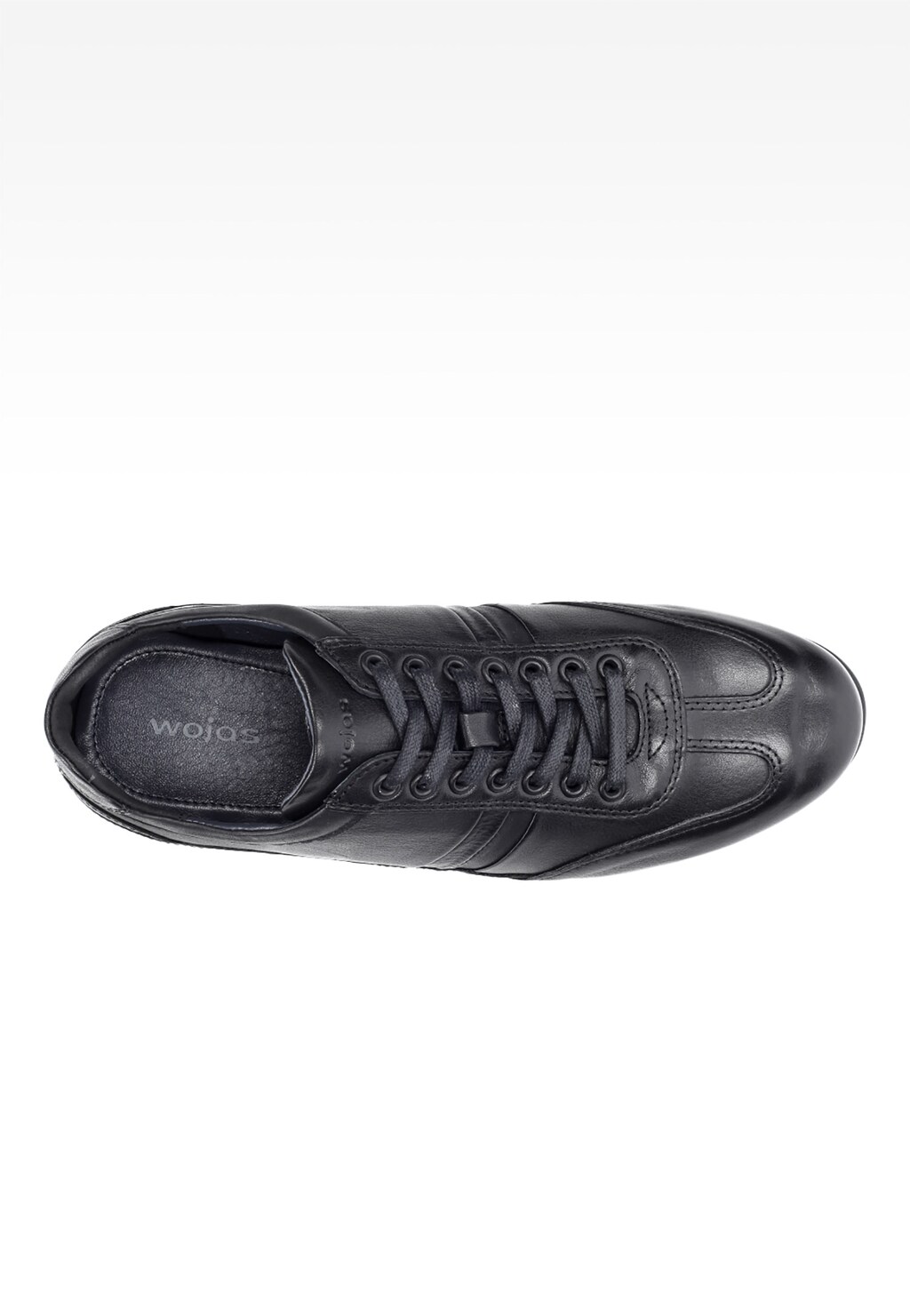 Czarne męskie półbuty 6056-71 Widok 4