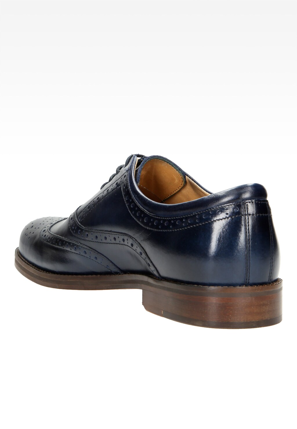 Granatowe męskie półbuty 6040-56 Widok 3