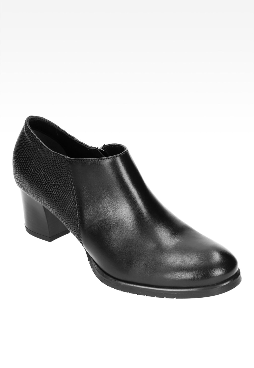 Czarne damskie półbuty 6523-51 Widok 2