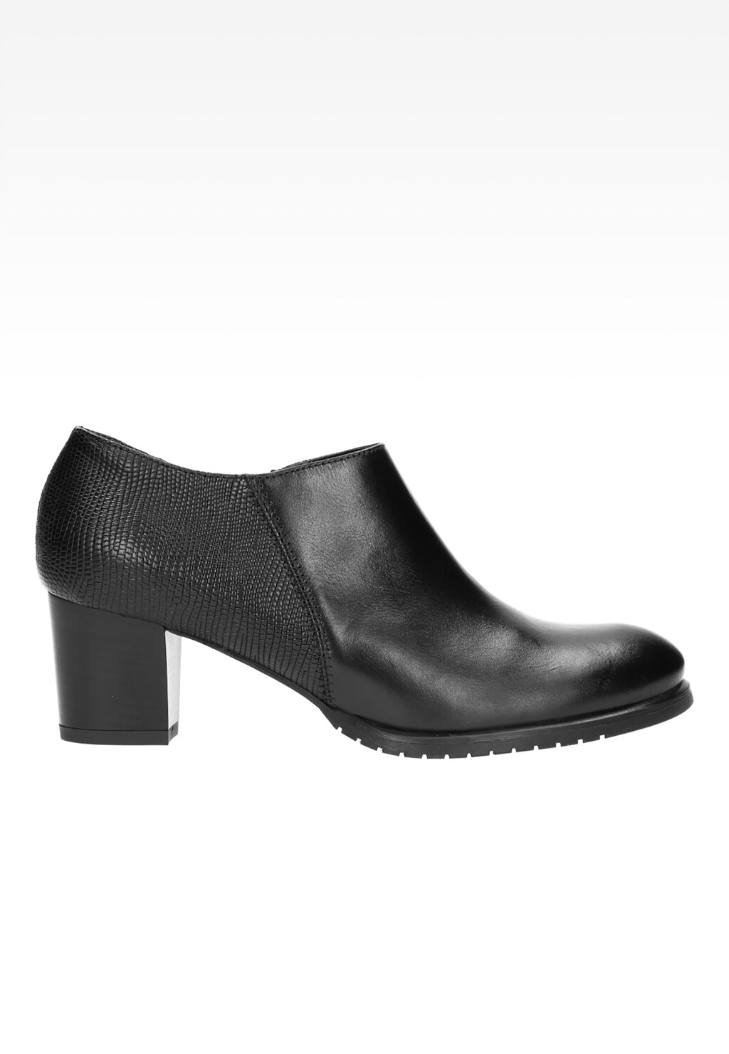 Czarne damskie półbuty 6523-51 Widok 1