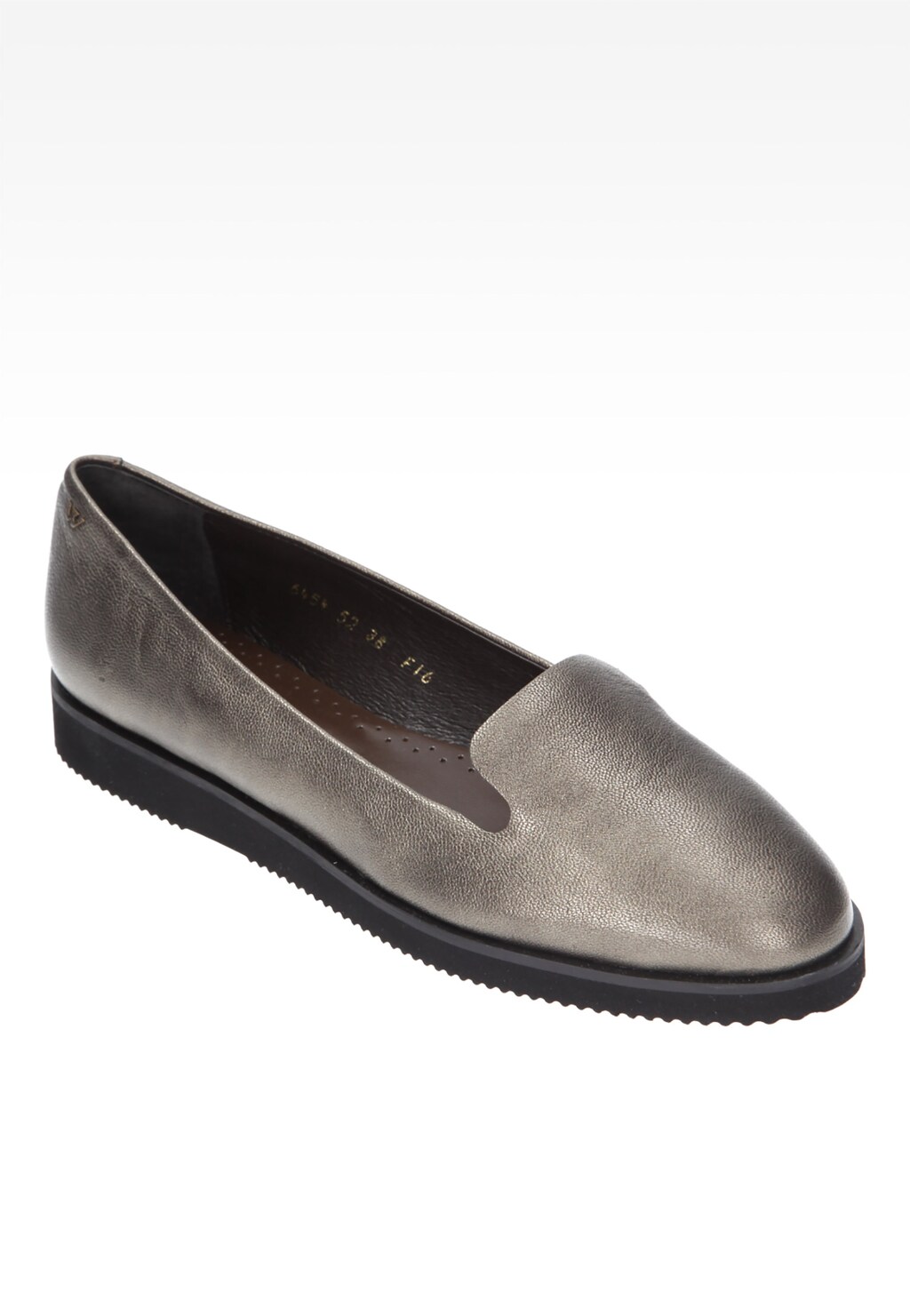 Brązowe damskie Lordsy 6454-52 Widok 2