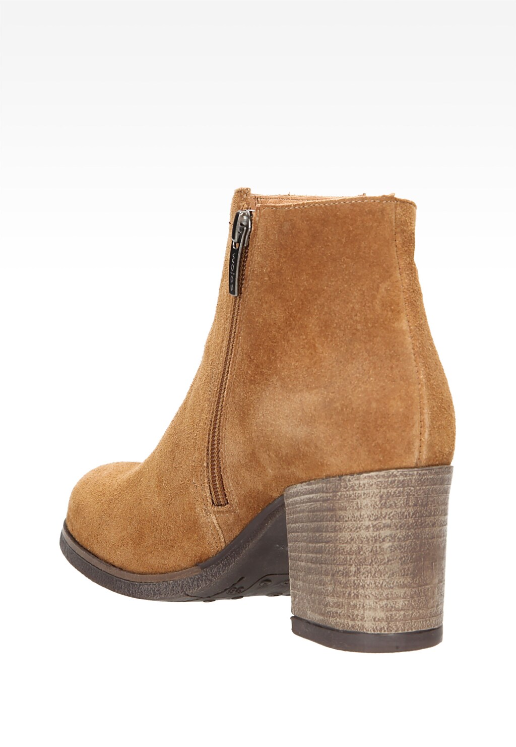 Jasnobrązowe damskie botki 6573-63 Widok 4