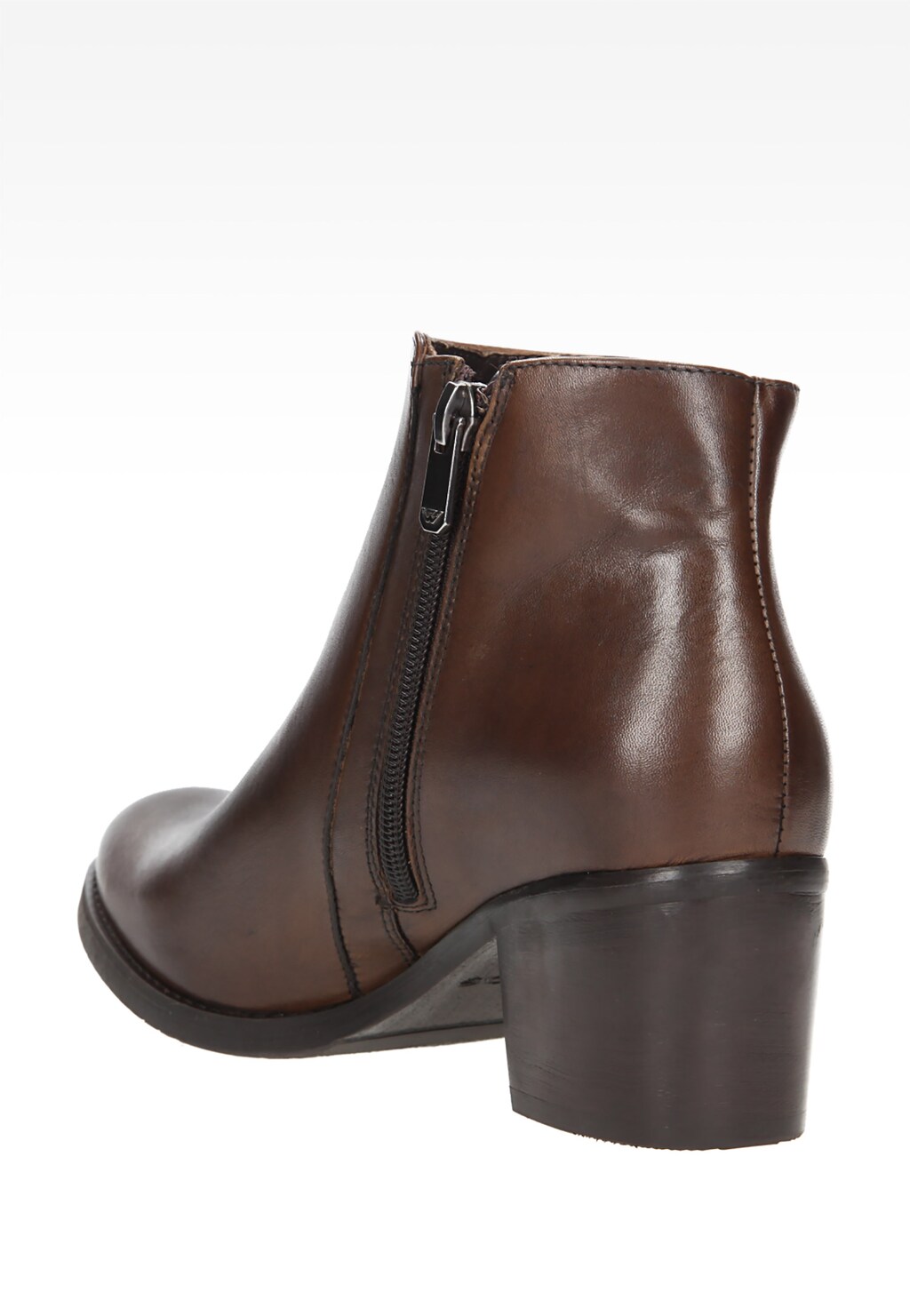 Brązowe damskie botki 6586-52 Widok 3