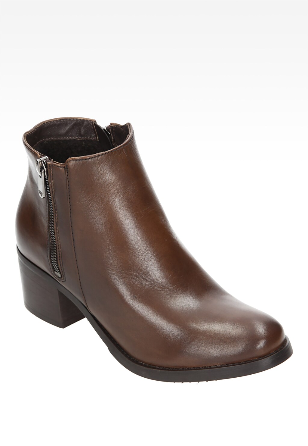 Brązowe damskie botki 6586-52 Widok 2