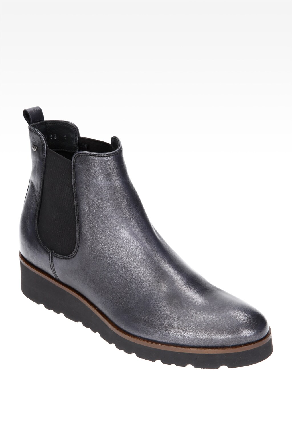 Srebrne damskie botki 6604-59 Widok 2
