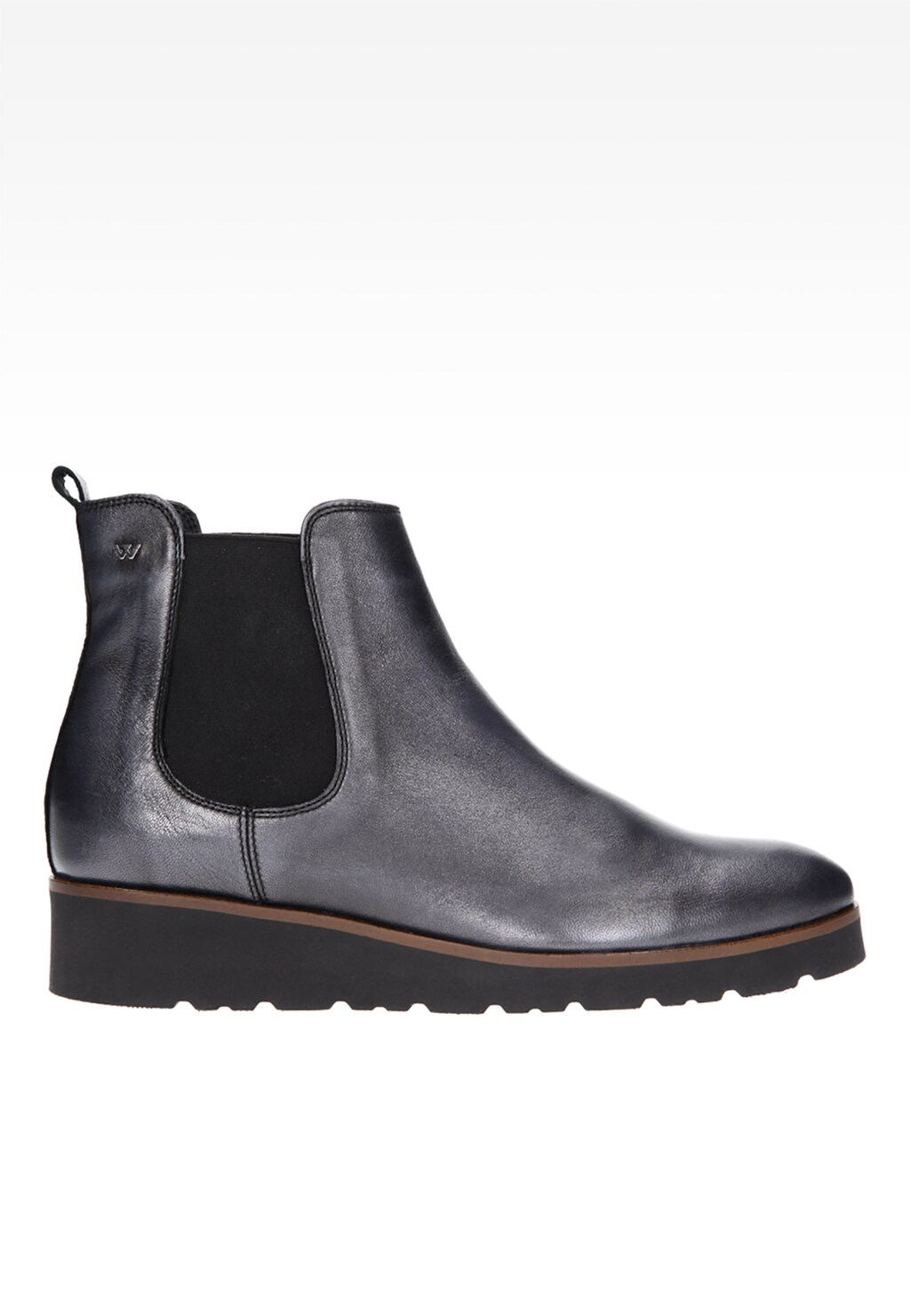 Srebrne damskie botki 6604-59 Widok 1