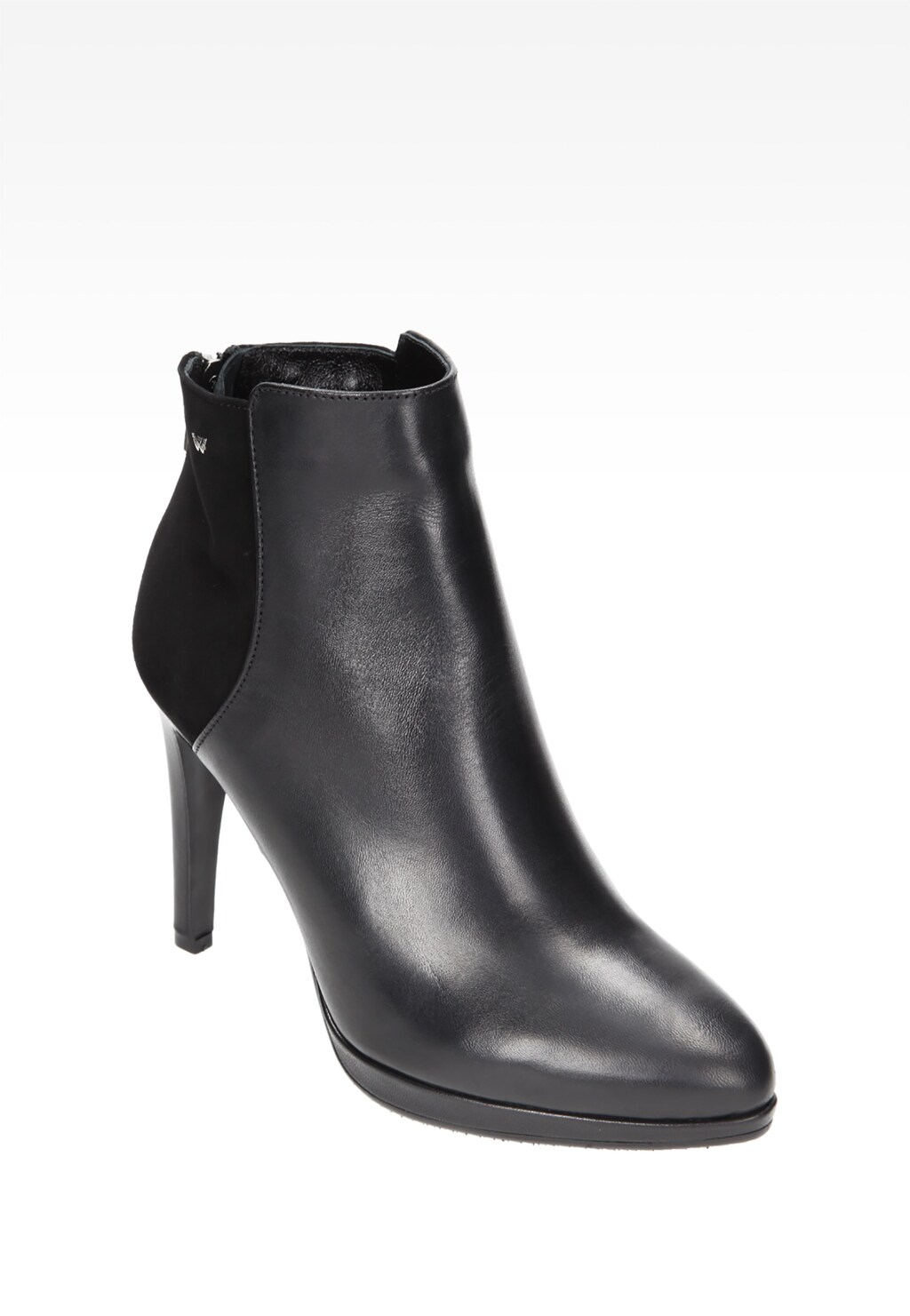 Czarne damskie botki 6593-71 Widok 2