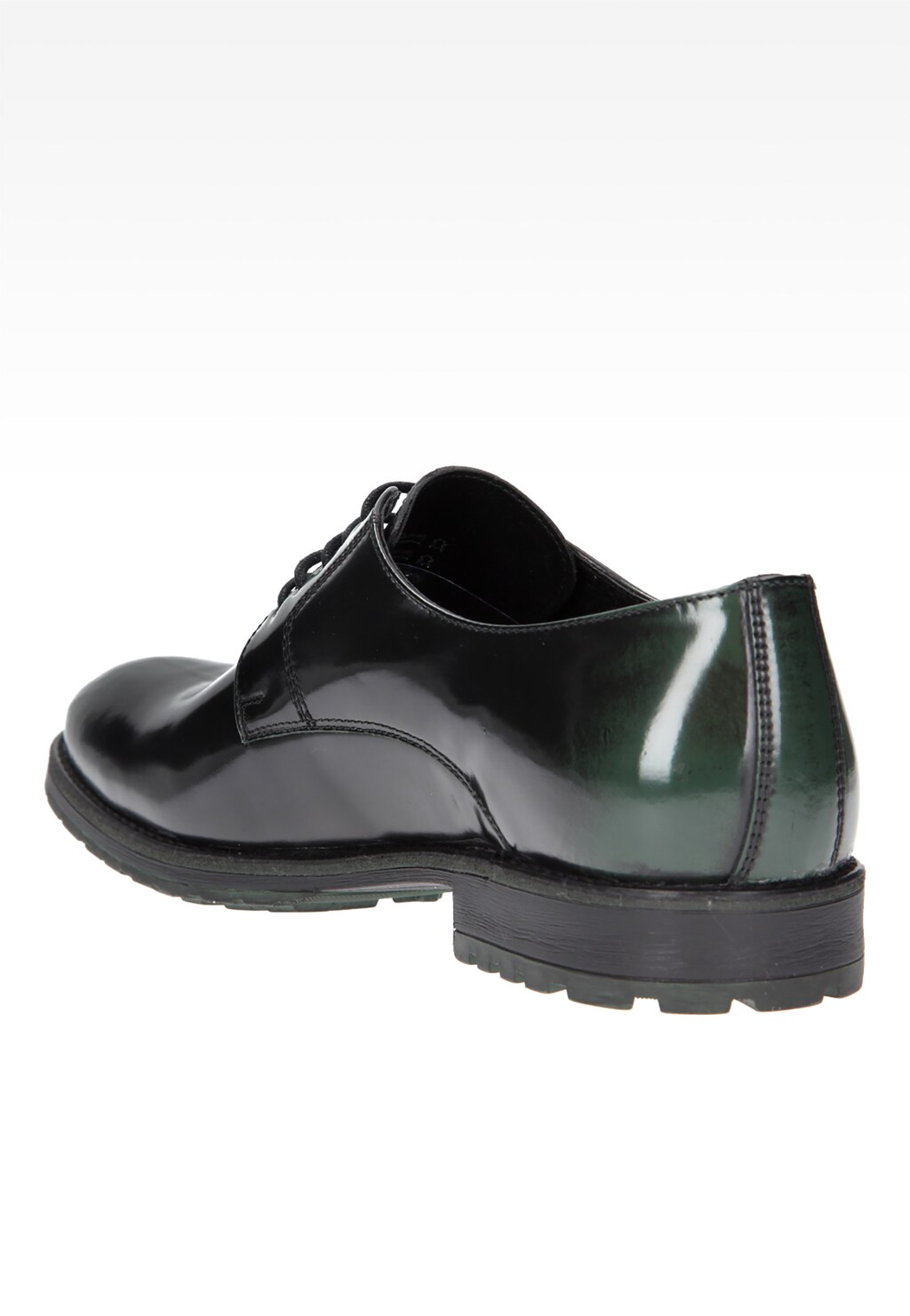 Czarne męskie półbuty 6050-57 Widok 3