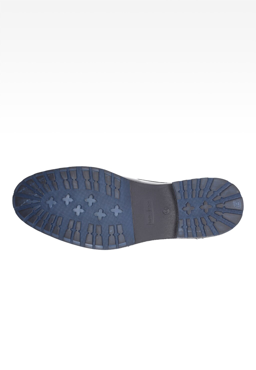 Czarne męskie półbuty 6051-56 Widok 5