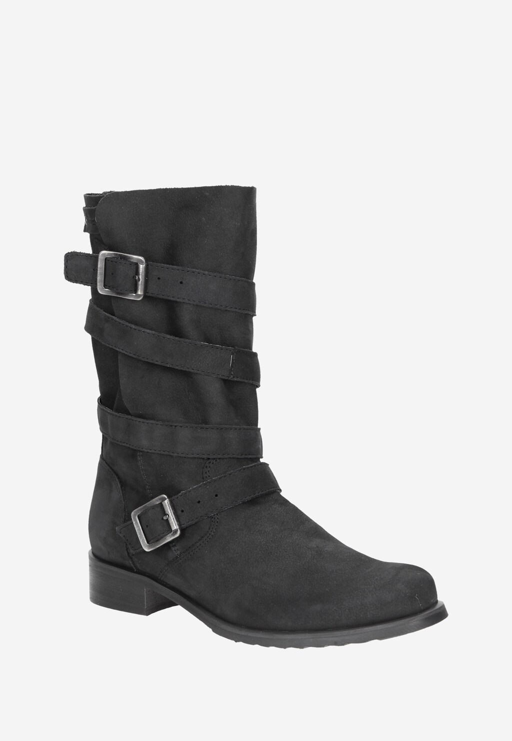 Czarne damskie botki 6612-21 Widok 3