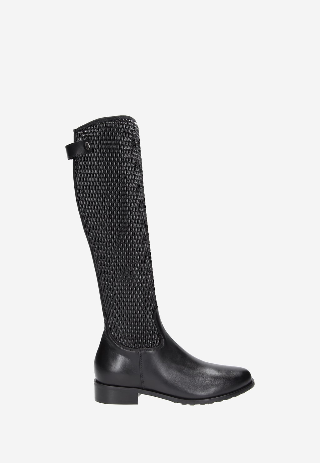 Czarne damskie kozaki 6730-71 Widok 2