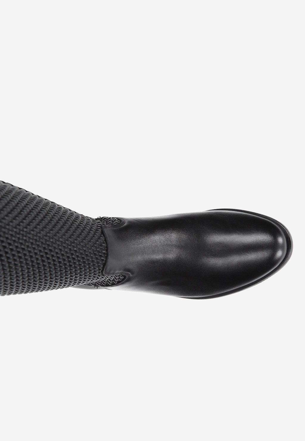 Czarne damskie kozaki 6730-71 Widok 5