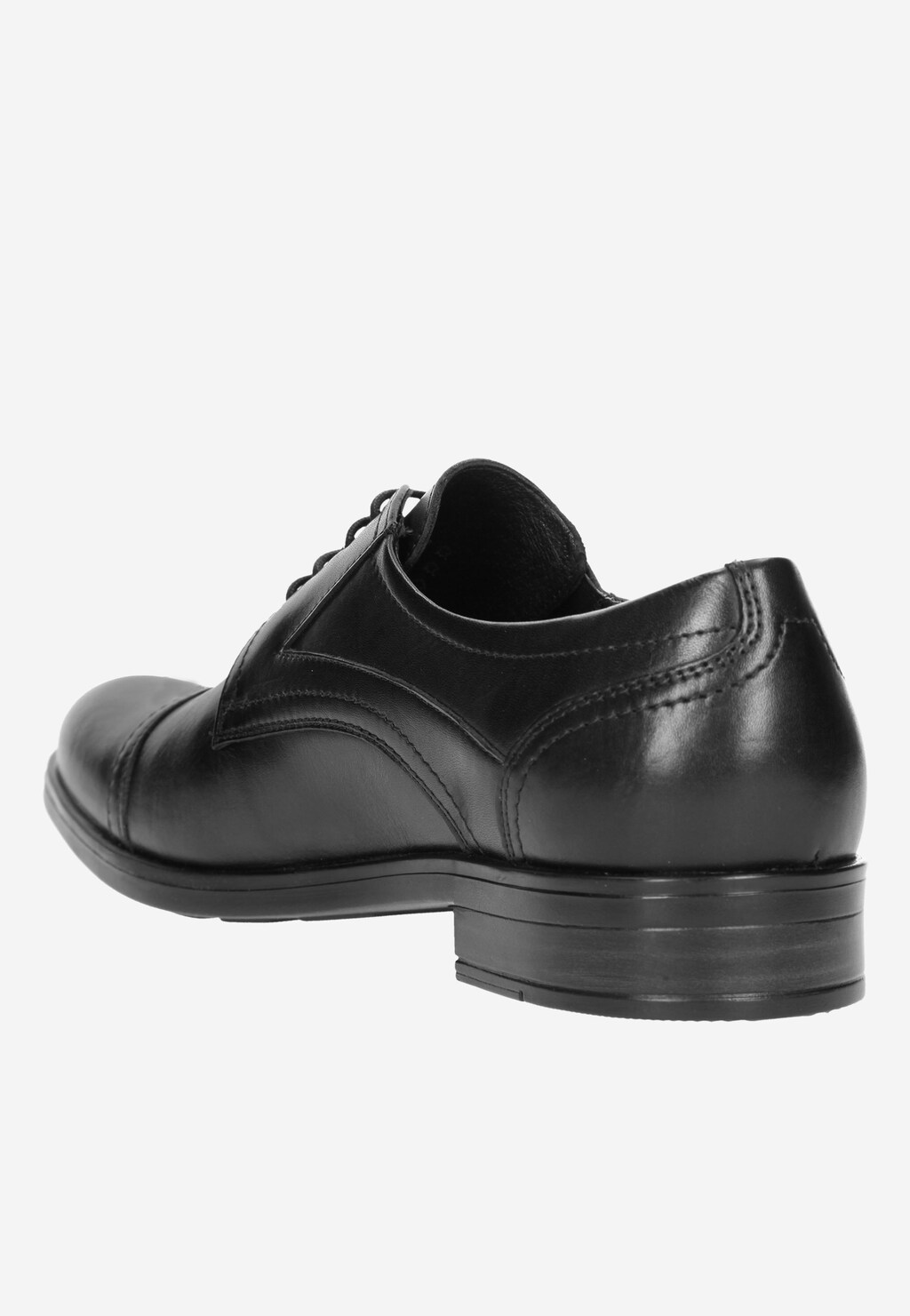 Czarne męskie półbuty 6065-51 Widok 3