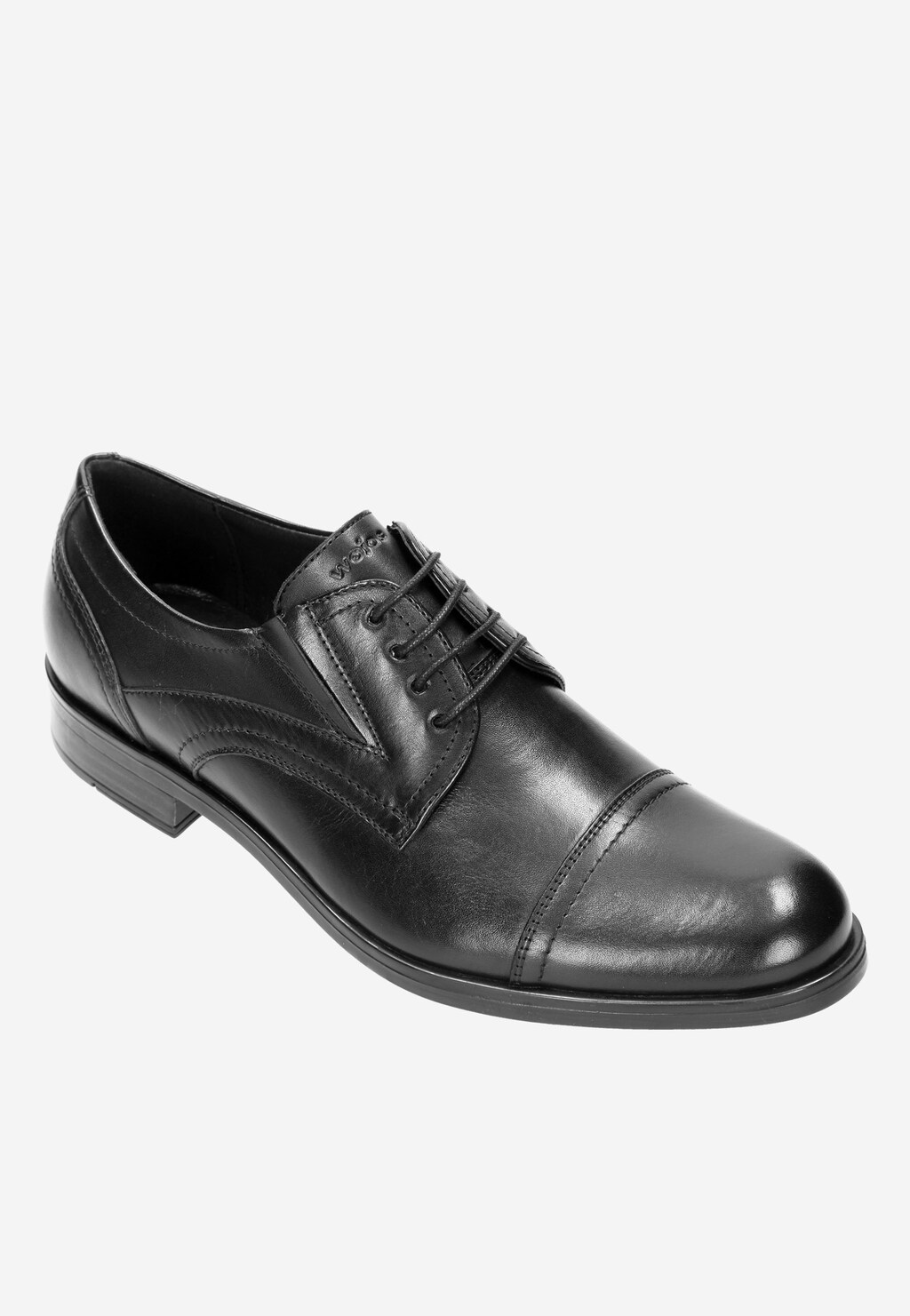 Czarne męskie półbuty 6065-51 Widok 2