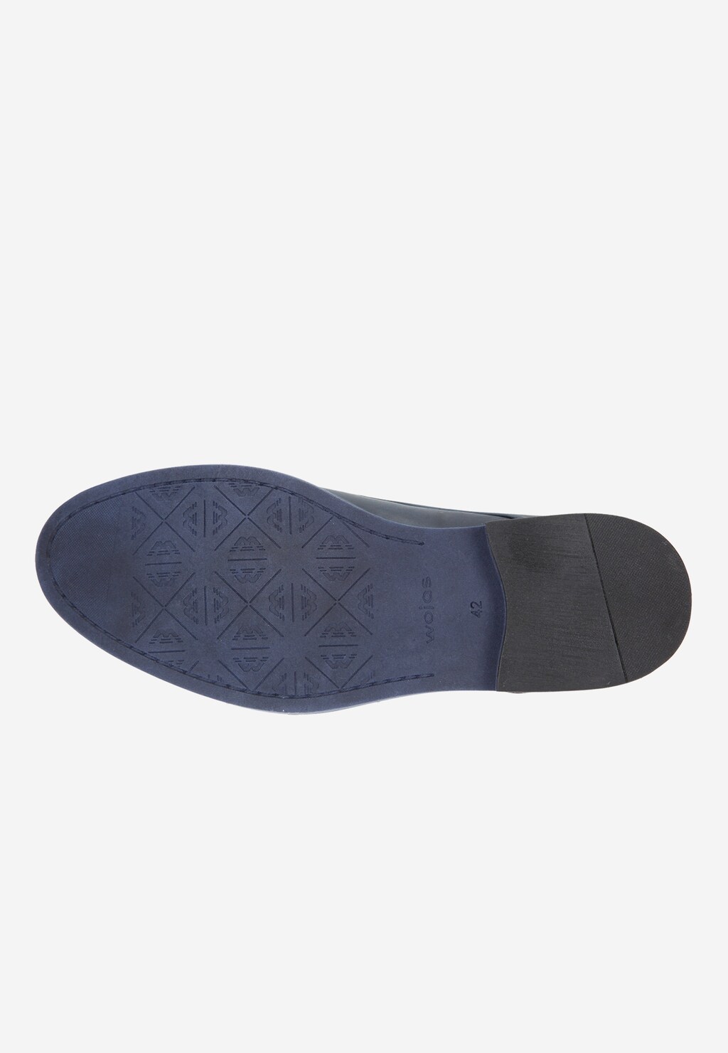 Granatowe męskie półbuty 6049-56 Widok 5