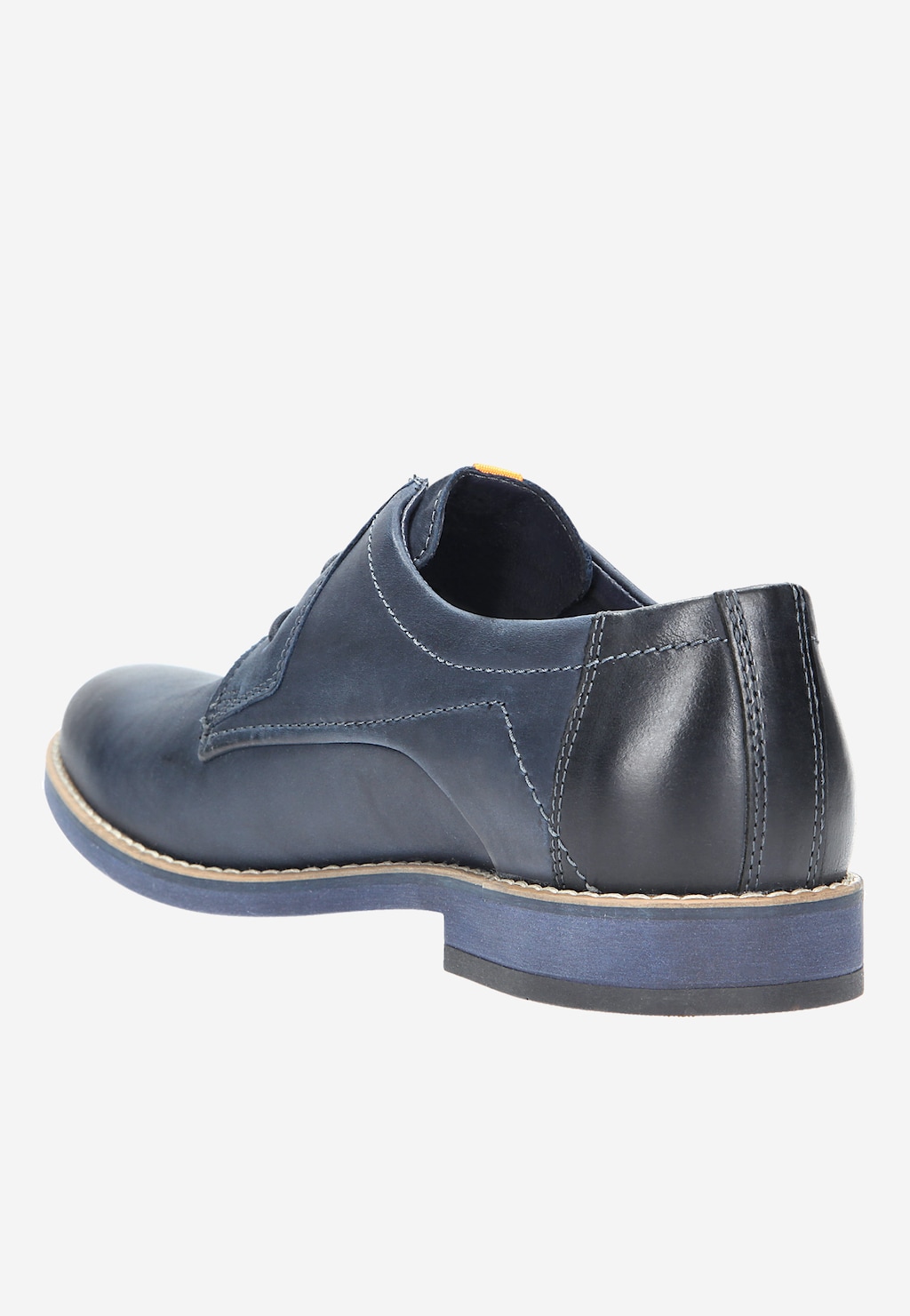 Granatowe męskie półbuty 6049-56 Widok 3