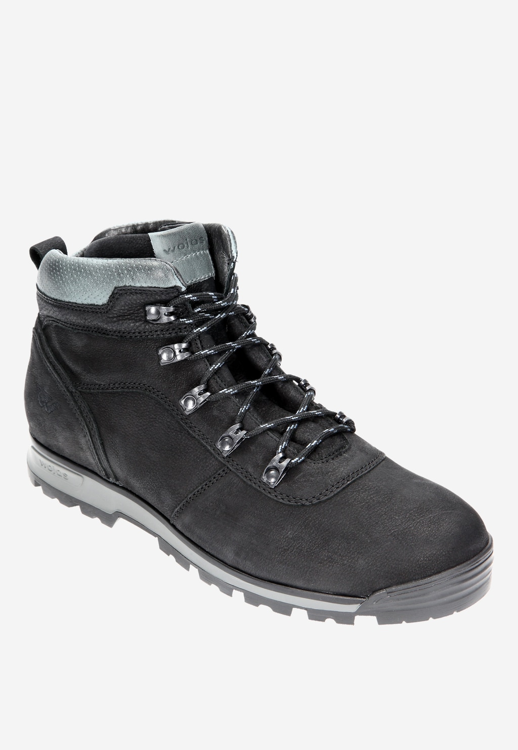 Czarne męskie trzewiki 6219-71 Widok 2