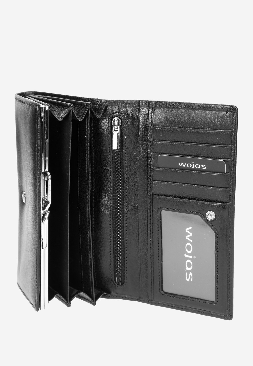 Czarny damski Portfel 6937-51 Widok 3