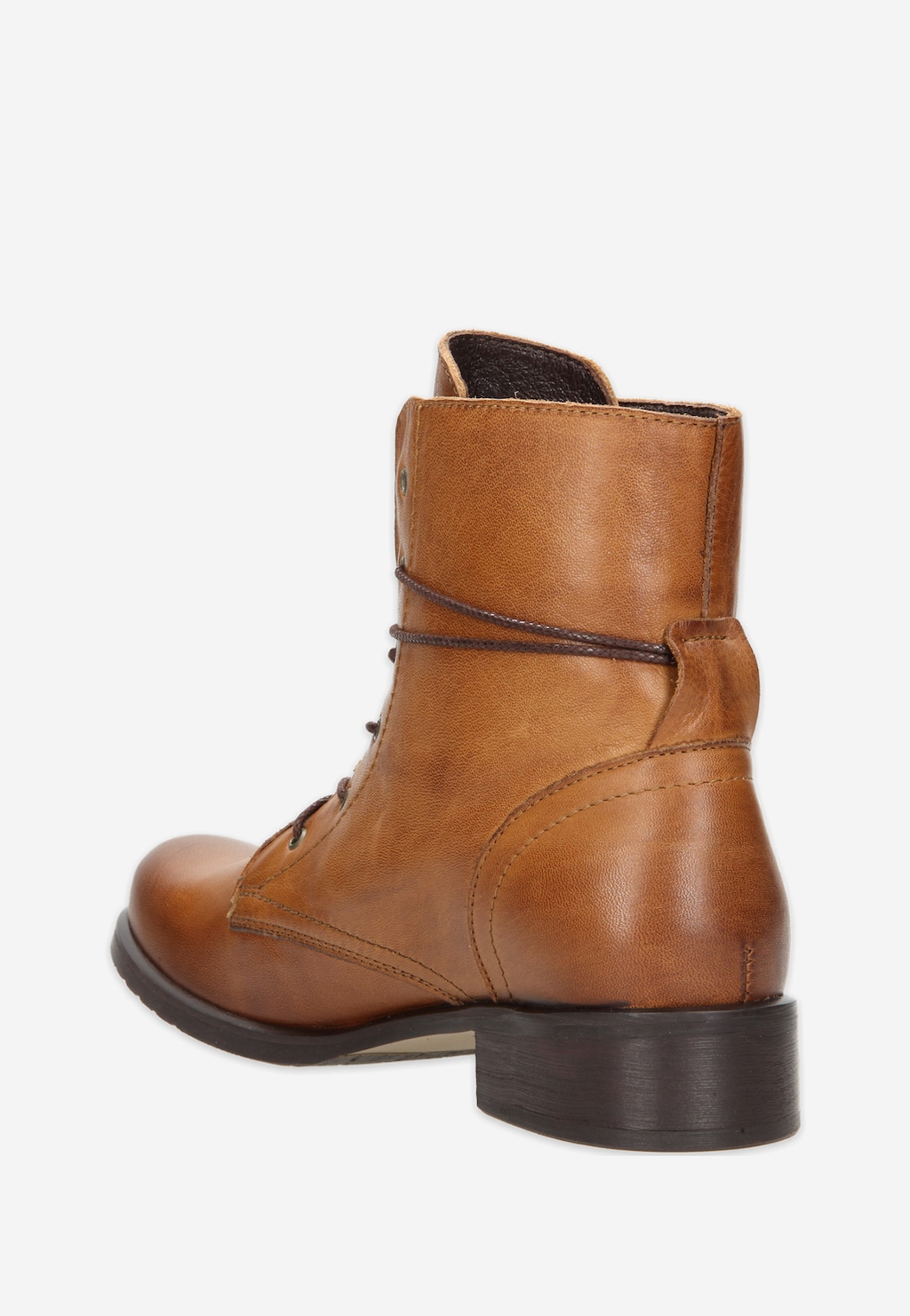 Jasnobrązowe damskie trzewiki 6665-53 Widok 3