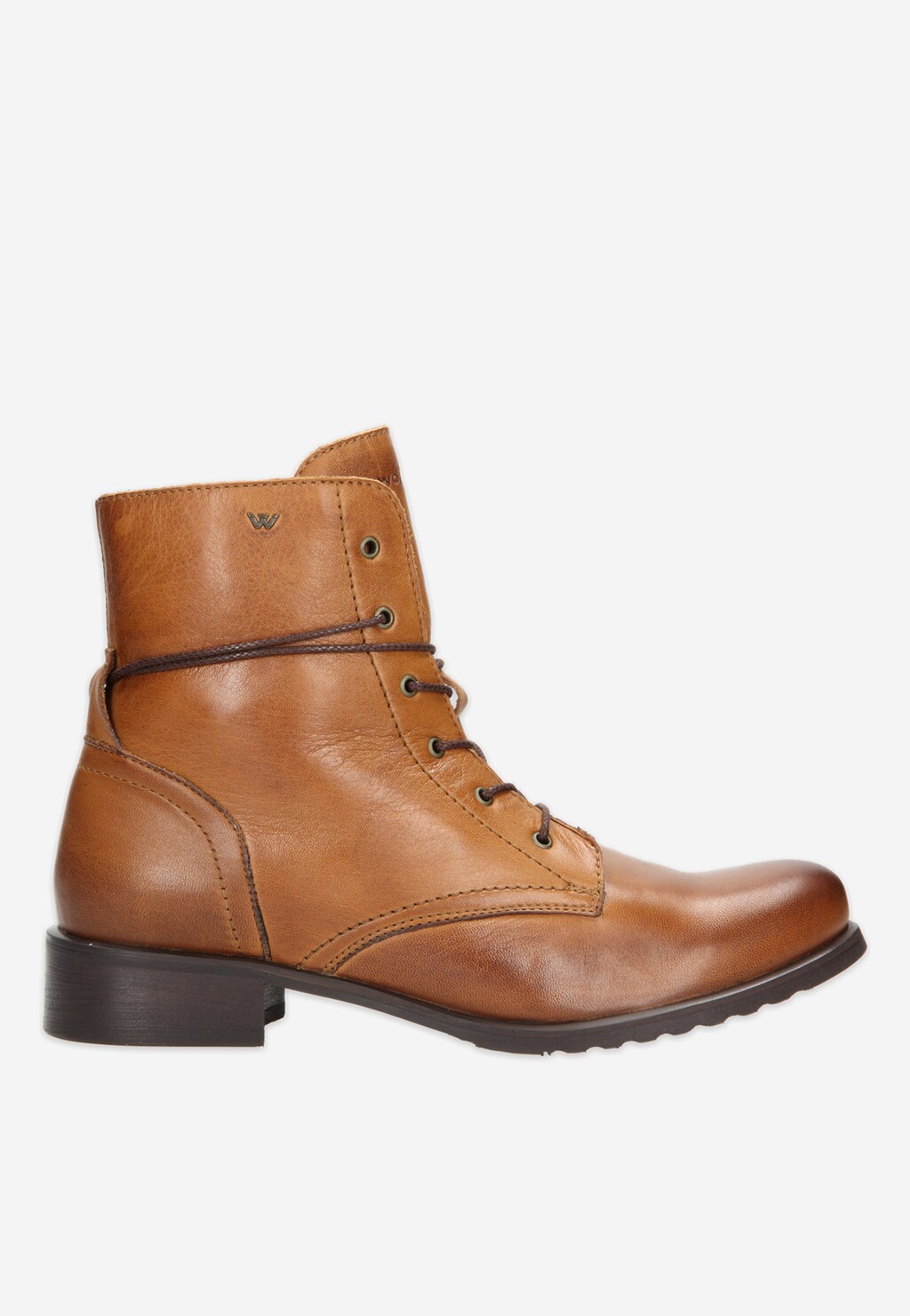 Jasnobrązowe damskie trzewiki 6665-53 Widok 1