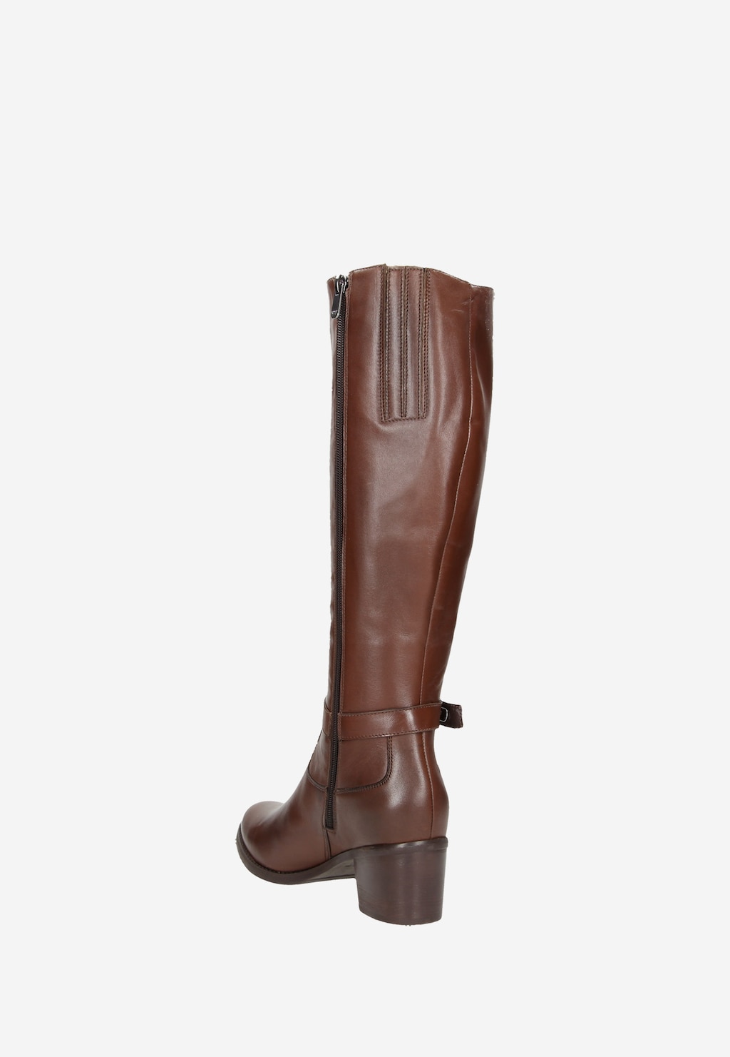 Brązowe damskie kozaki 6713-52 Widok 3