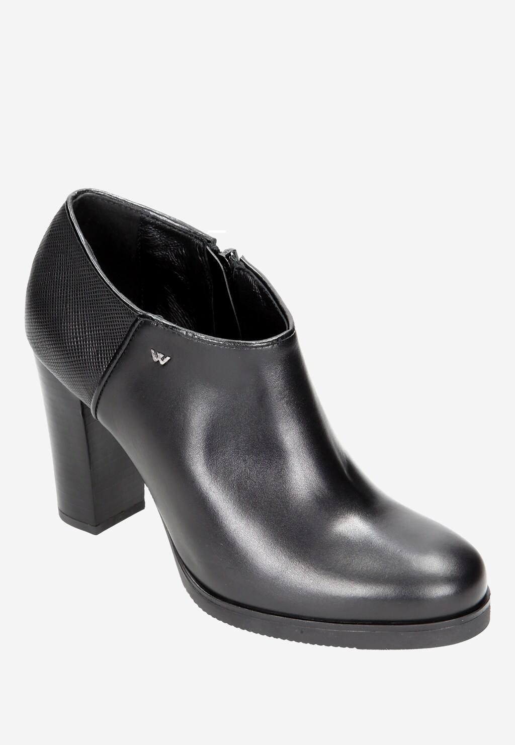 Czarne damskie półbuty 6522-51 Widok 2