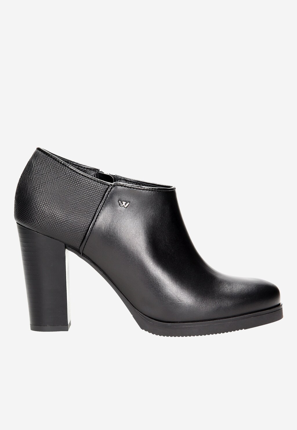 Czarne damskie półbuty 6522-51 Widok 1