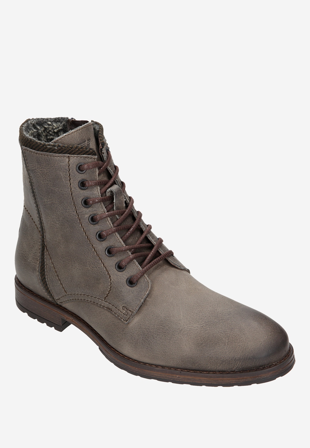 Brązowe męskie trzewiki 6221-92 Widok 2