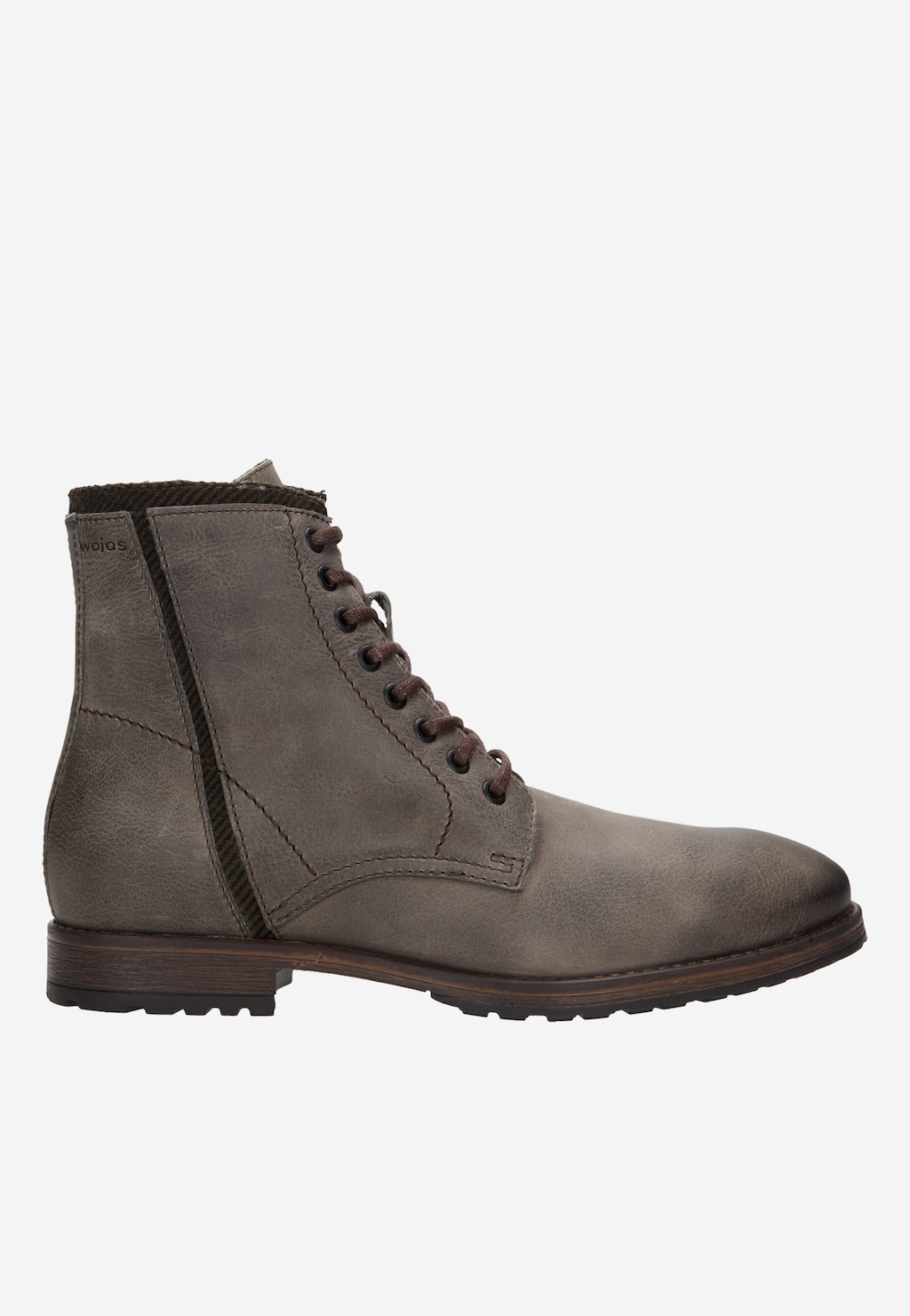 Brązowe męskie trzewiki 6221-92 Widok 1