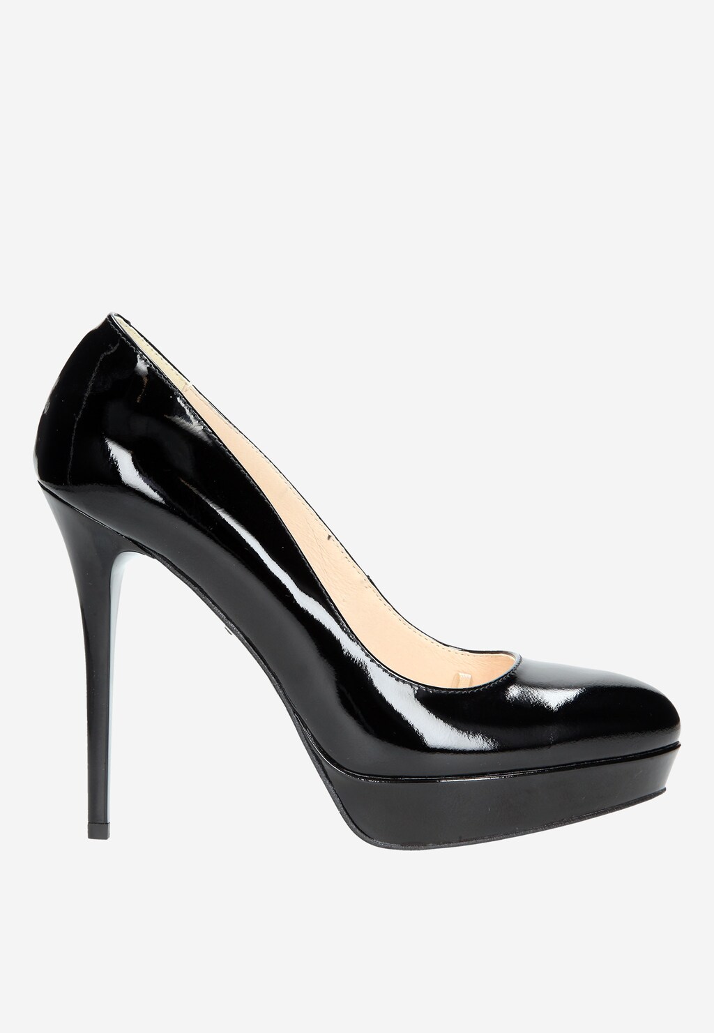 Czarne damskie czółenka 7354-31 Widok 1