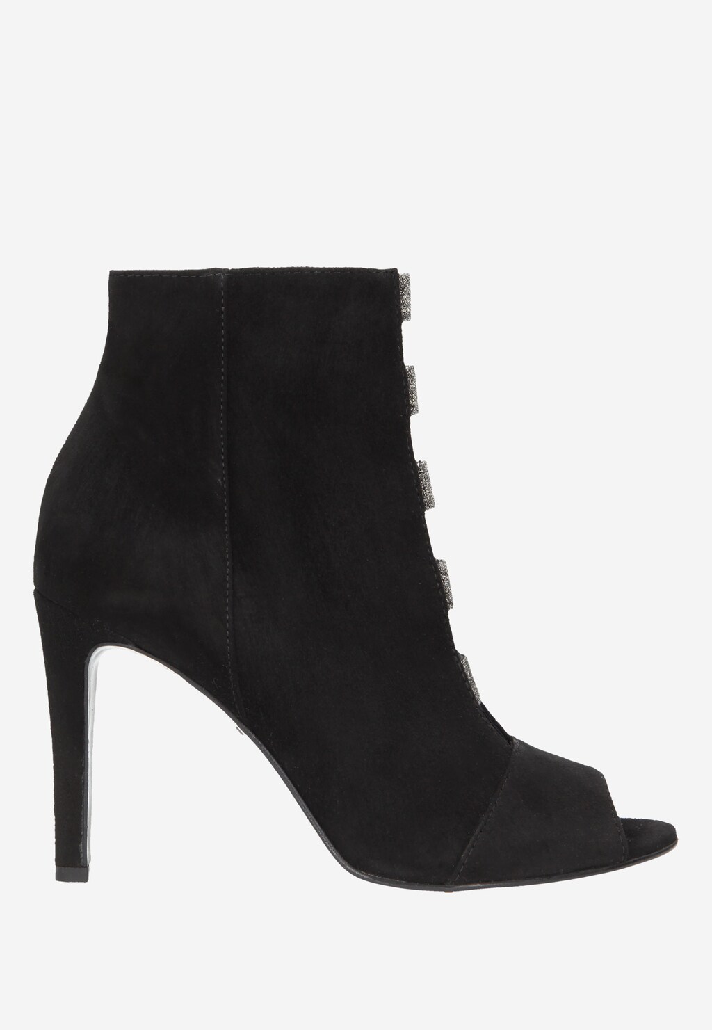 Czarne damskie botki 7551-61 Widok 2