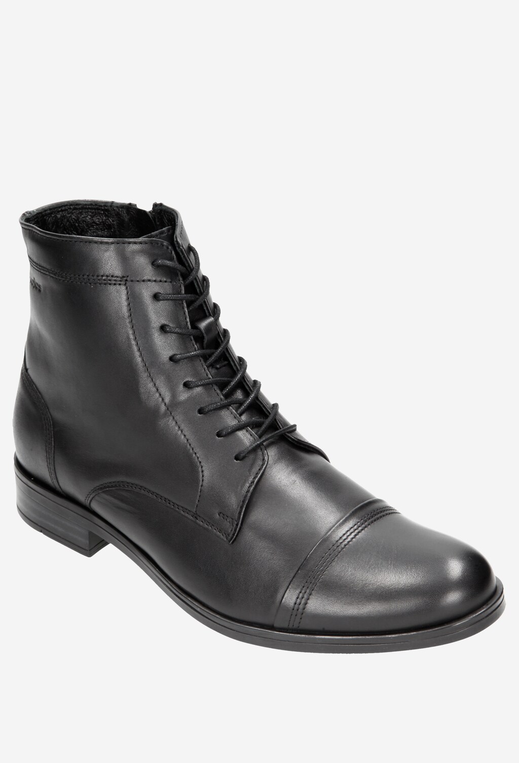 Elegantné pánske zimné čižmy z lícovej kože so zateplením 6223-51 Widok 2