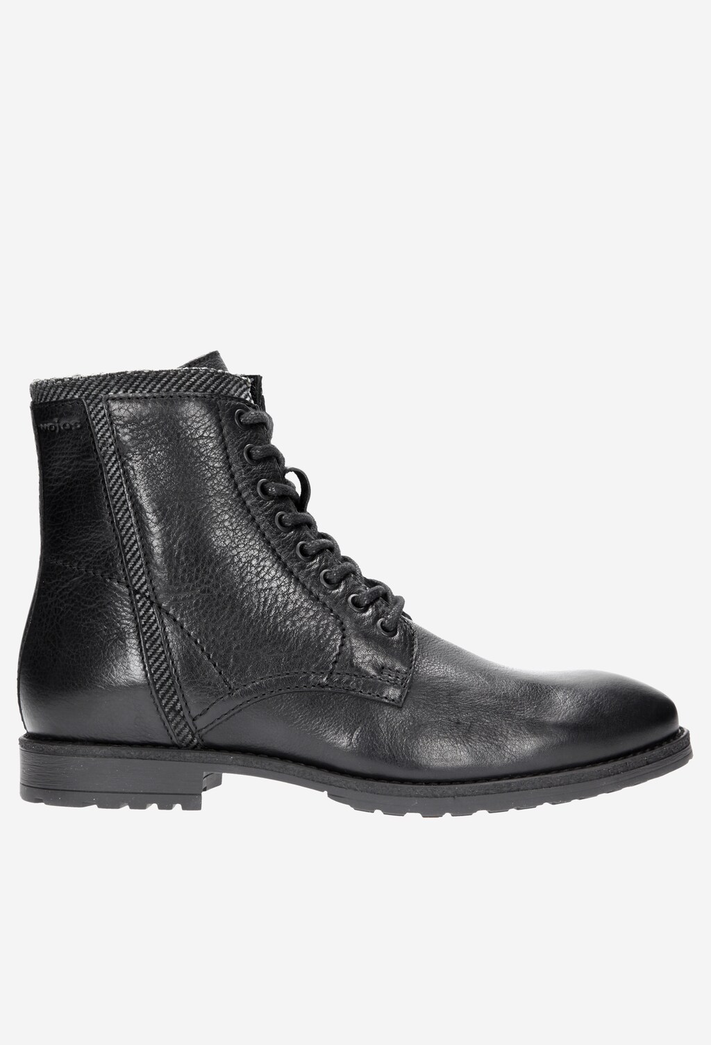 Czarne męskie trzewiki 6221-51 Widok 1