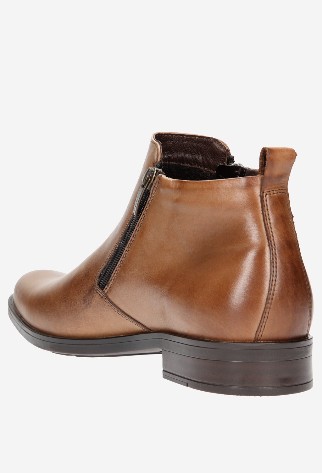 Ciemnobrązowe męskie botki 6154-52 Widok 3