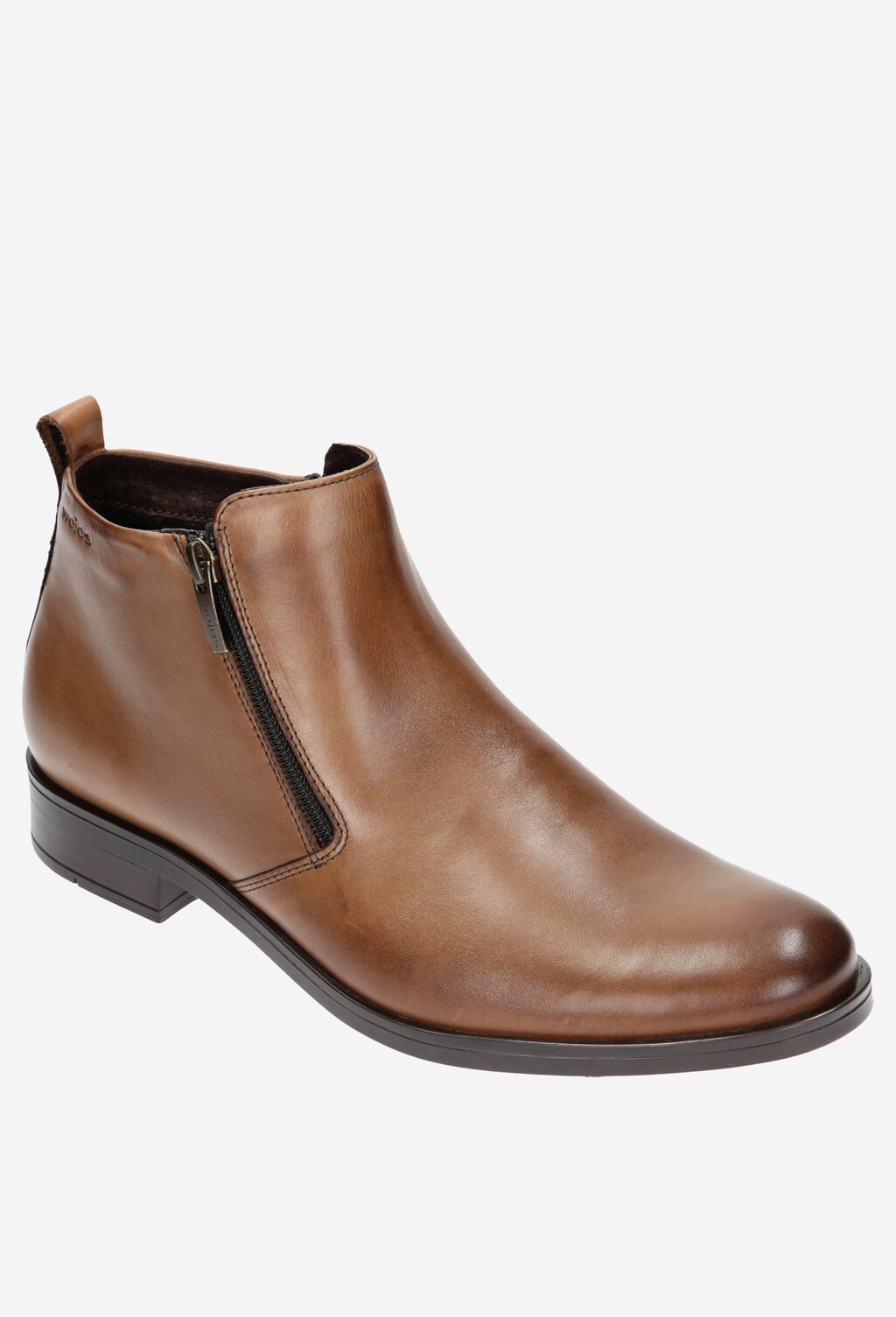 Ciemnobrązowe męskie botki 6154-52 Widok 2