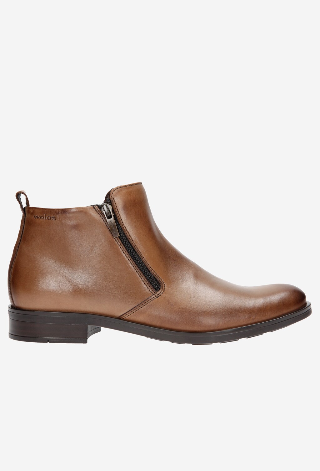 Ciemnobrązowe męskie botki 6154-52 Widok 1