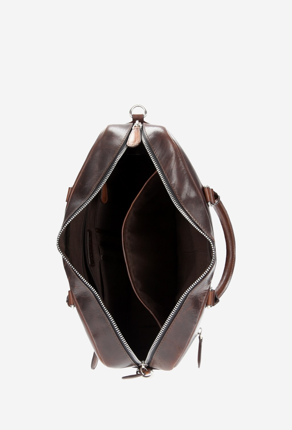 Ciemnobrązowa męska Torba 6875-52 Widok 5