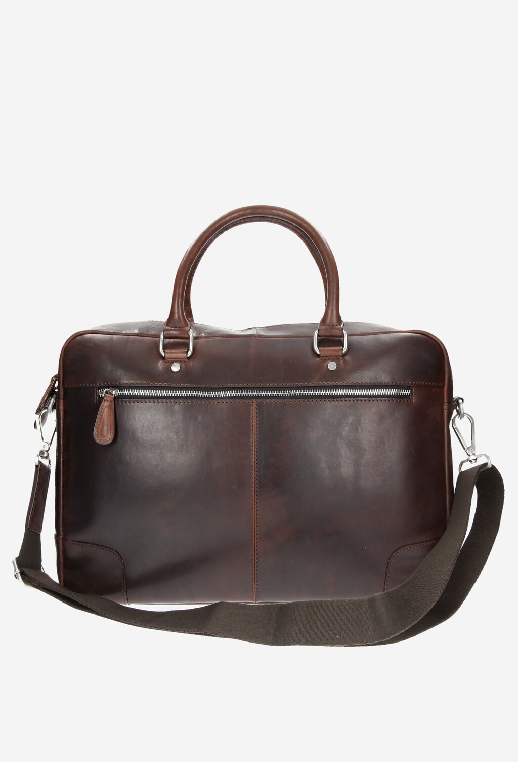 Ciemnobrązowa męska Torba 6875-52 Widok 3