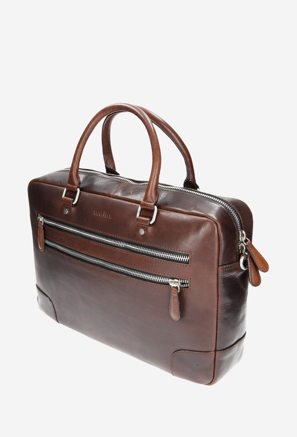Ciemnobrązowa męska Torba 6875-52 Widok 2