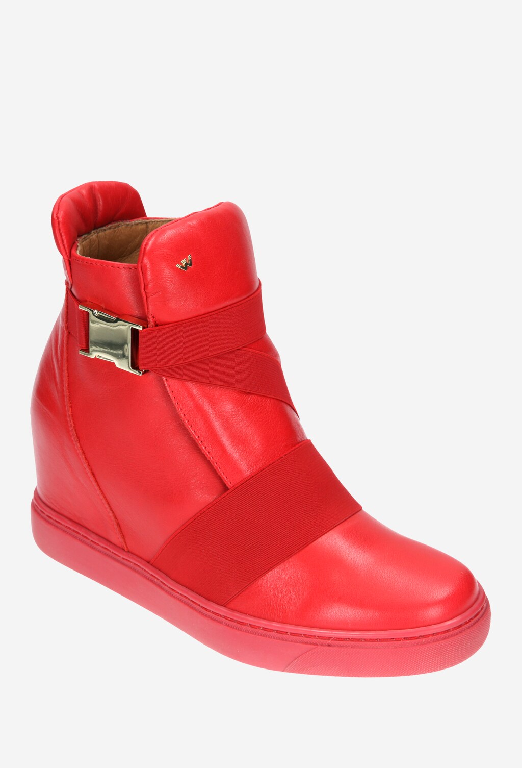 Czerwone damskie botki 6623-55 Widok 2