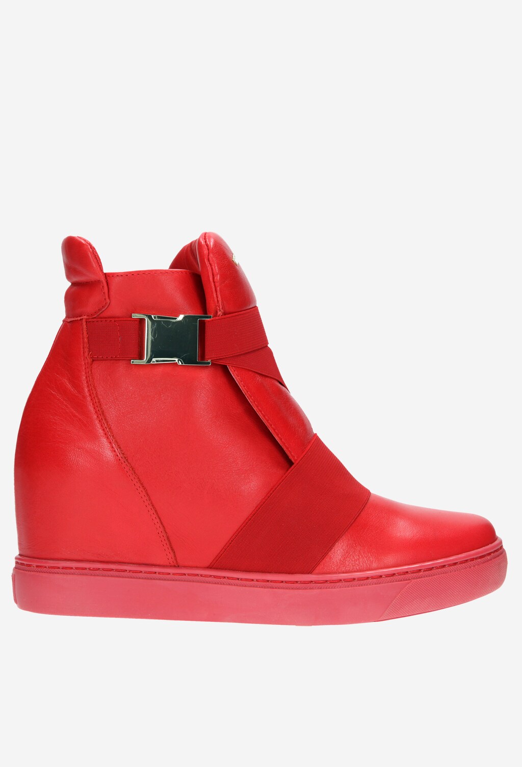 Czerwone damskie botki 6623-55 Widok 1