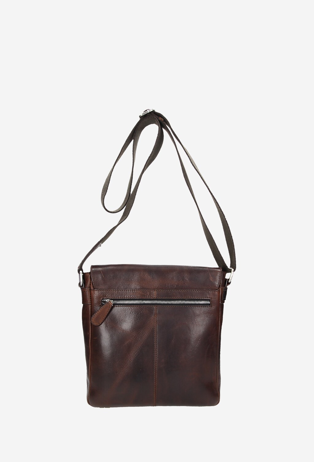 Ciemnobrązowa męska Torba 6876-52 Widok 3