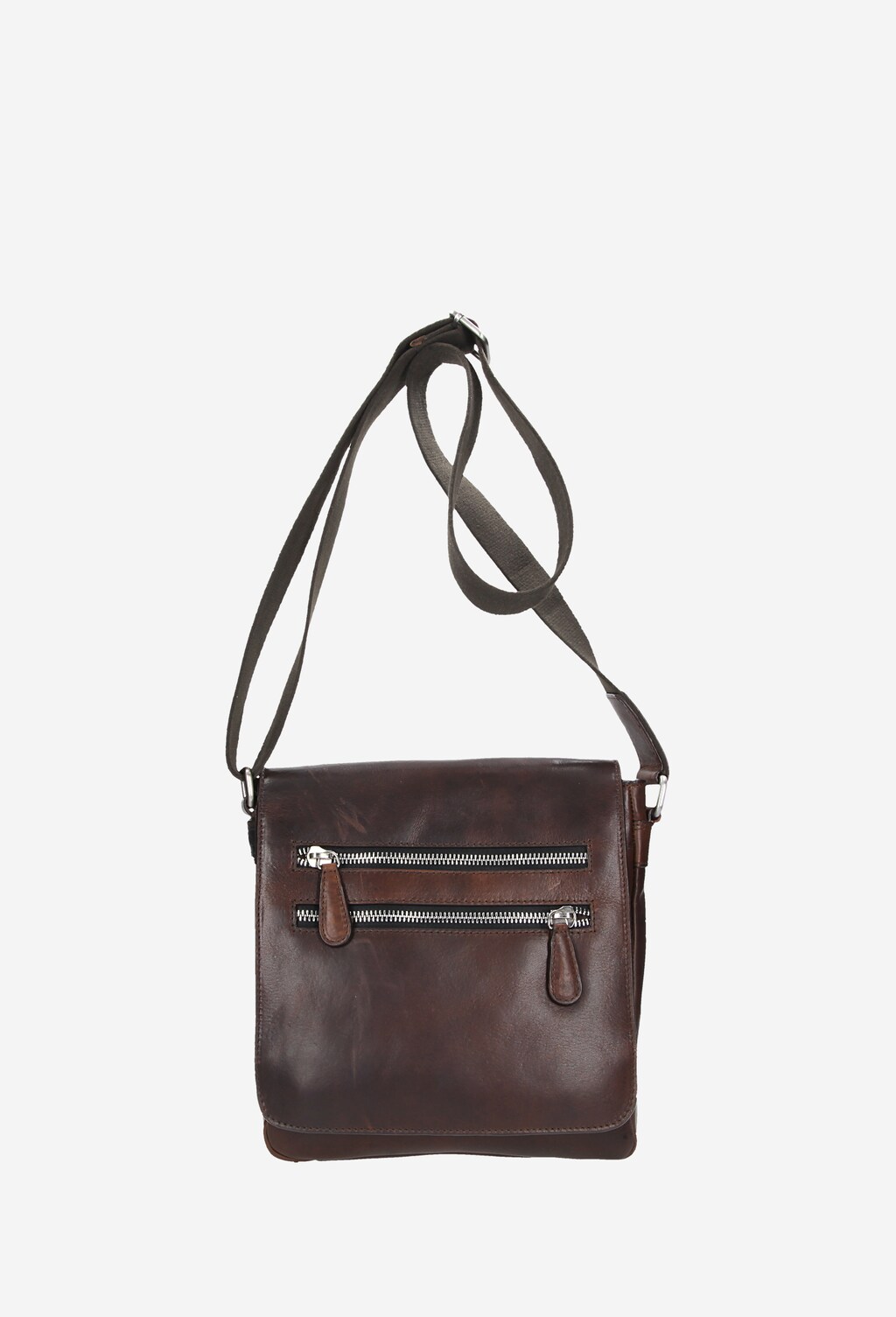 Ciemnobrązowa męska Torba 6876-52 Widok 1