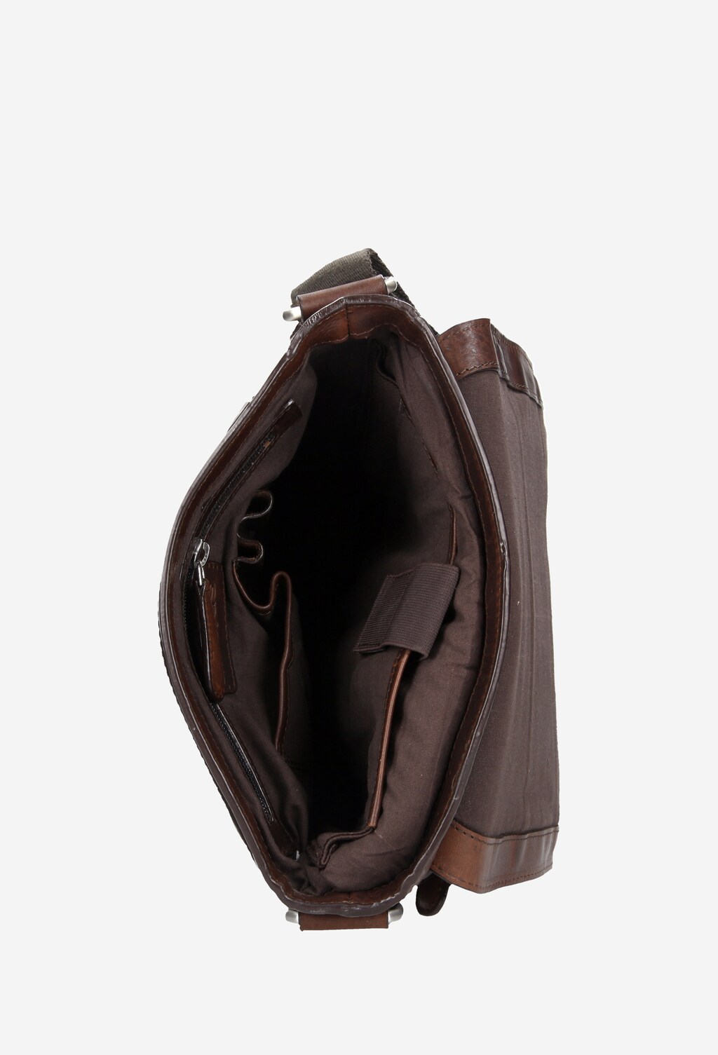 Ciemnobrązowa męska Torba 6876-52 Widok 4